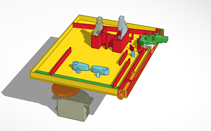 3D design Pinball - Tinkercad