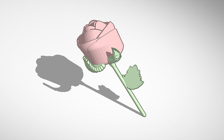 3D design come back the rose creator!😭 - Tinkercad