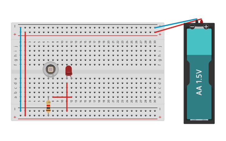 Circuit design Practica 10 - Tinkercad
