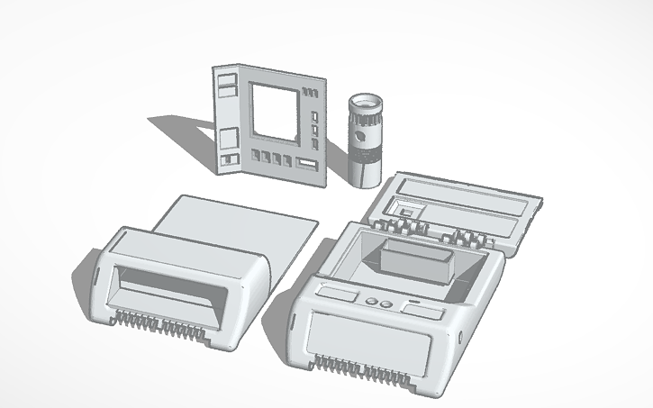 3D design Tricorder Case - Tinkercad