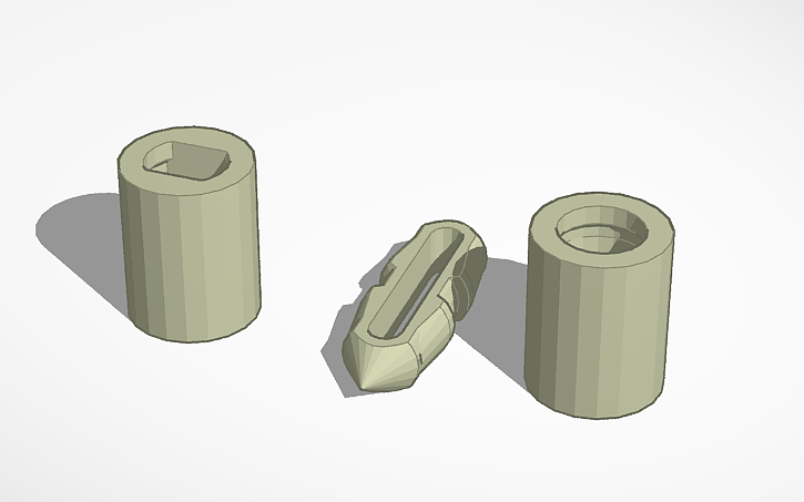3D design Connectors - Tinkercad