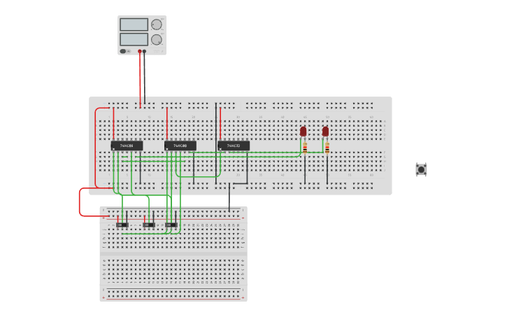 Circuit design Lab 10 bài 2 - Tinkercad