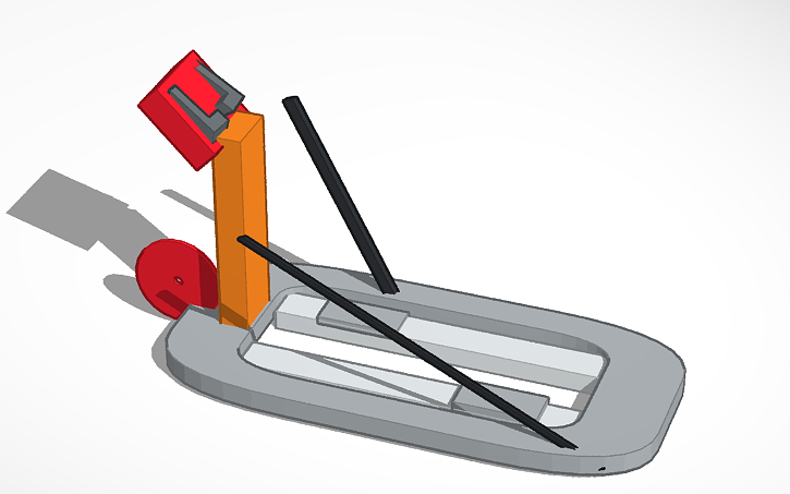 3D design Ski - Tinkercad