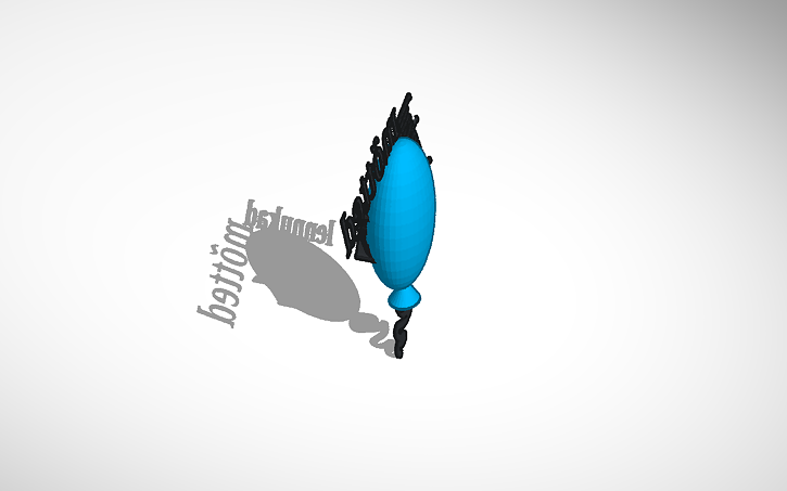3D design Jpk logo Venno Välba - Tinkercad