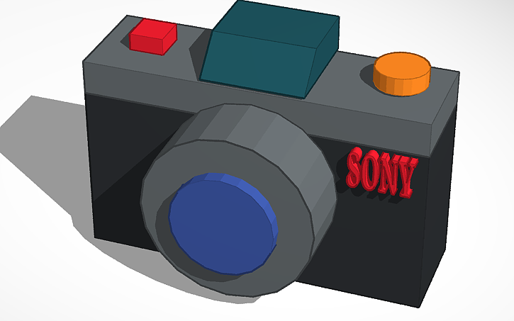 3D design camera - Tinkercad