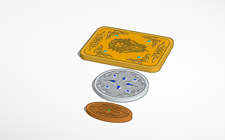 3D design Coins - Tinkercad