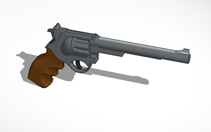 3D design Revolver (gun) roblox rivals - Tinkercad
