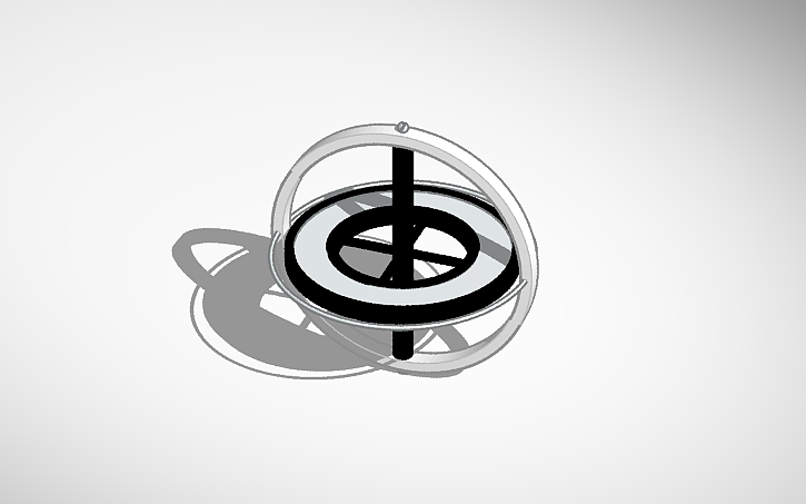 3D design gyroscope - Tinkercad