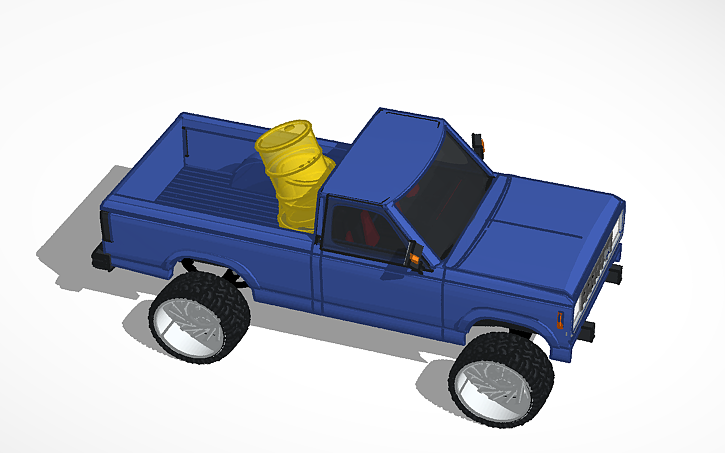 3D design Whistlin diesel Ford Ranger - Tinkercad