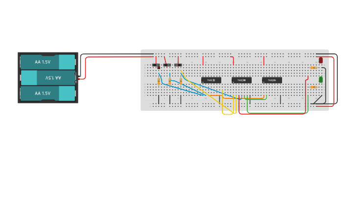 Circuit design Car Safety System - Tinkercad
