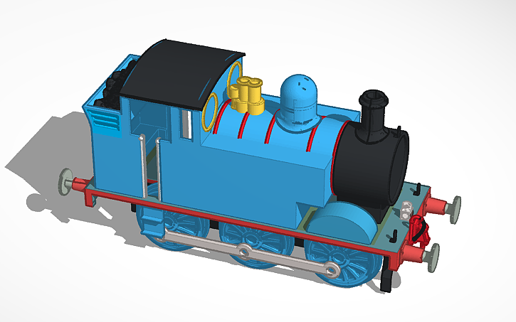 3D design RWS Thomas (Edgar Hodges) - Tinkercad