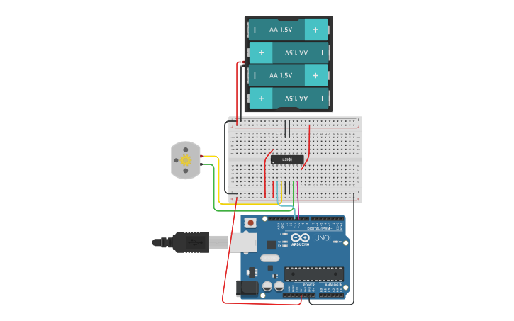 Circuit design Lecture 5: Motors - Tinkercad