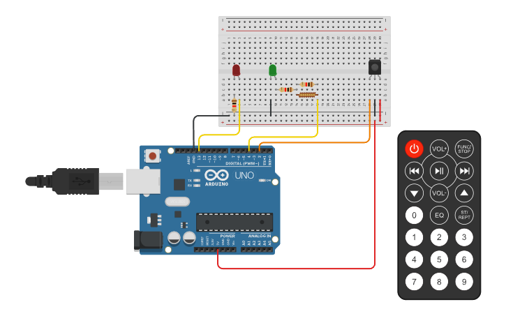 Circuit design Keyless Door Circuit - Tinkercad