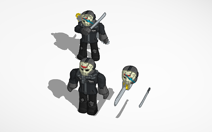 3D design milestone 3 jason (forsaken) - Tinkercad