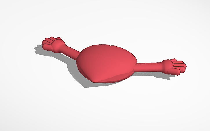 3D design Famnig Hjärta - Tinkercad