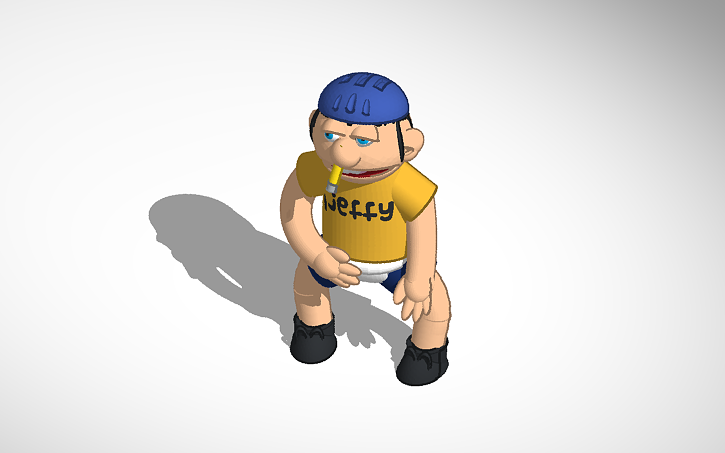 Jeffy Designs 3D design Jeffy Jeffy From SuperMarioLogan - Tinkercad