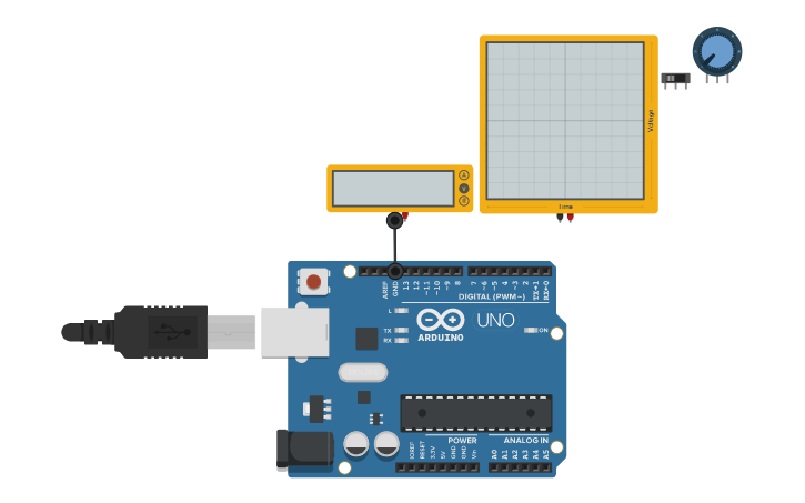 Circuit design Copy of Rain sensor - Tinkercad