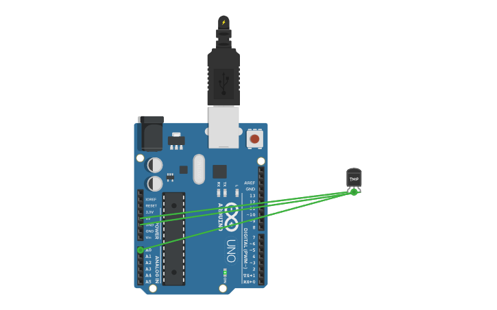 Autocad Humidity Sensor Circuit design humidity sensor - Tinkercad