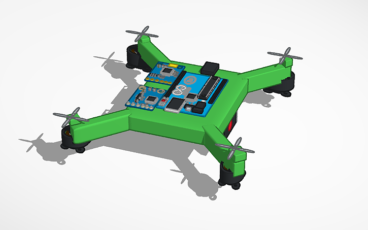 3D design Drone Archéologue - Tinkercad