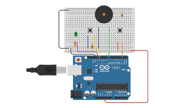 Circuit design ARDUINO DESFIBRILADOR 2 - Tinkercad