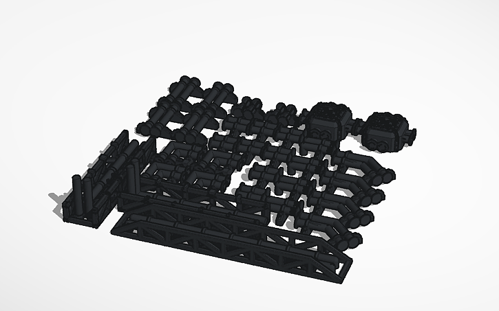 Pipe Model Kit 3D design pipes model kit - Tinkercad