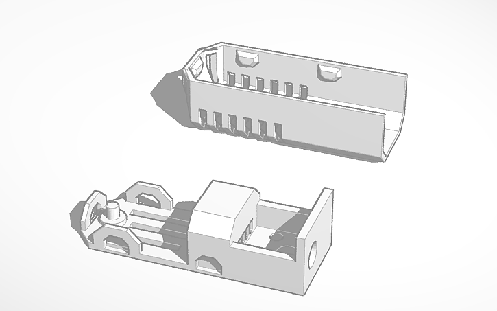 3D design DHT-22 Sensor Housing - Tinkercad