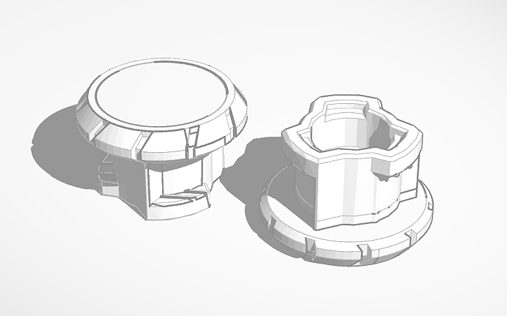 Core Chip Bey 3D design Basic Core(Cx chip) IG:Ryanne8964 Beyblade X - Tinkercad