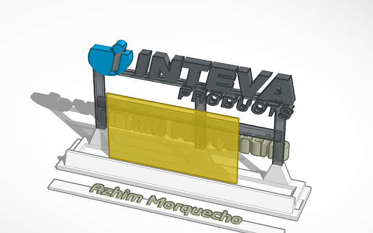3D design inteva products - Tinkercad