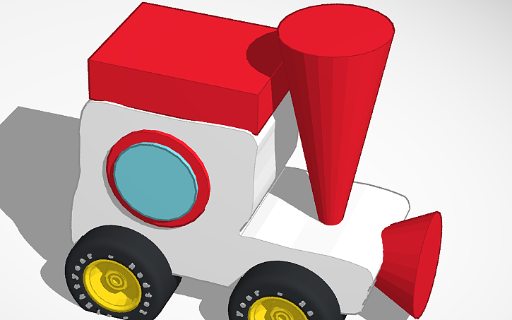 3D design Train - Tinkercad