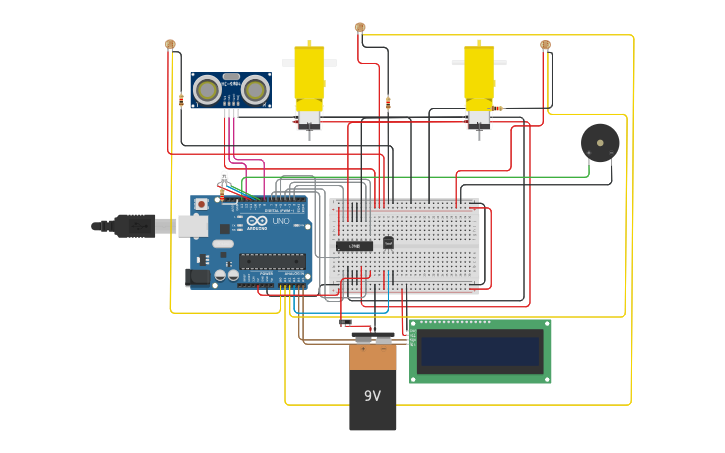 Circuit design project 1 - Tinkercad