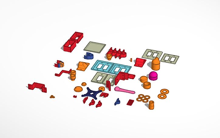 3D design Scratch Parts - Tinkercad