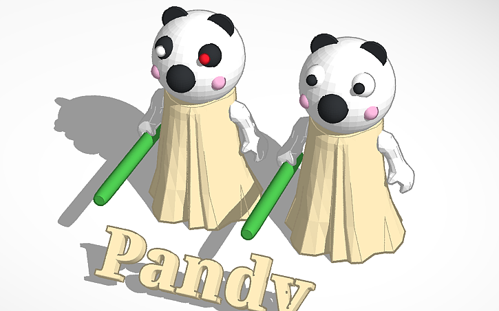 3D design Pandy - Tinkercad