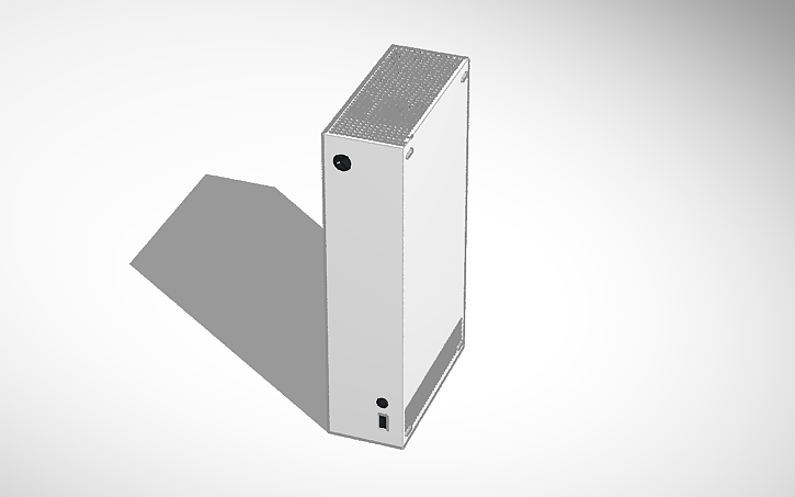 3D design Xbox Series S - Tinkercad