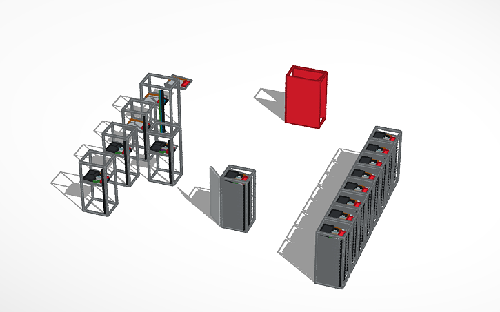 3D design Encoder Setup - Tinkercad