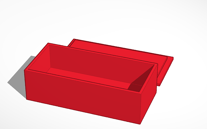 3D design 16850 button box - Tinkercad