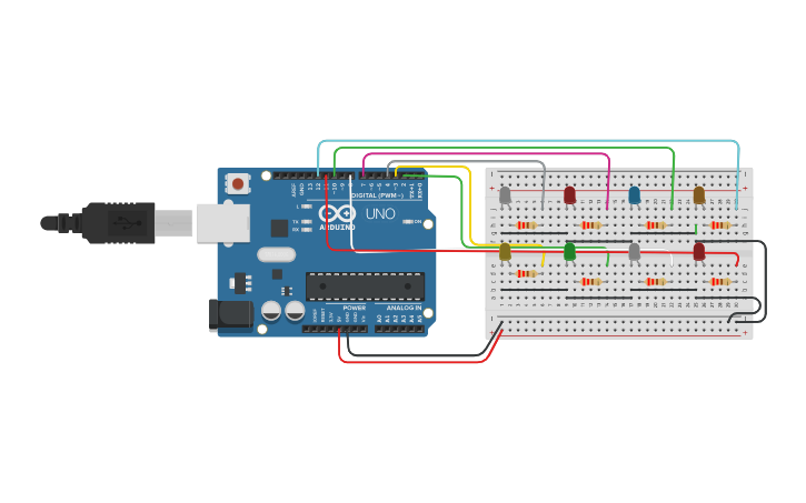 Circuit design LAB01-05936 - Tinkercad