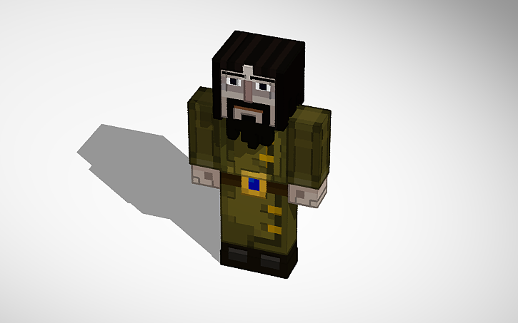 3D design Ivor - Minecraft Story Mode - Tinkercad