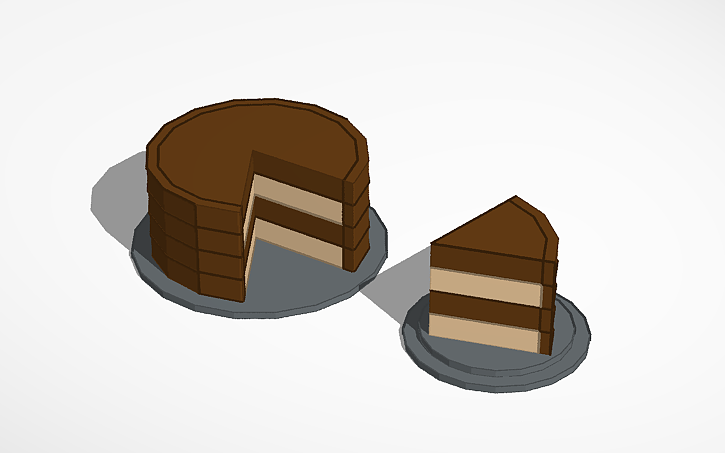 3D design cake - Tinkercad