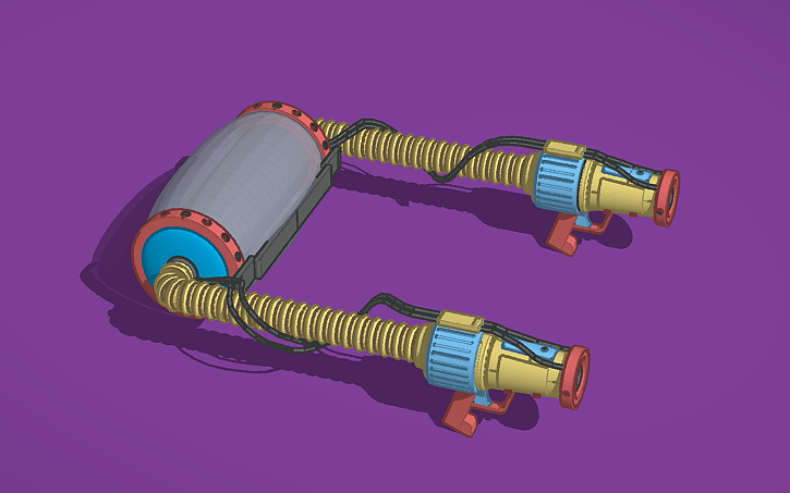 3D design GrabPack - Tinkercad