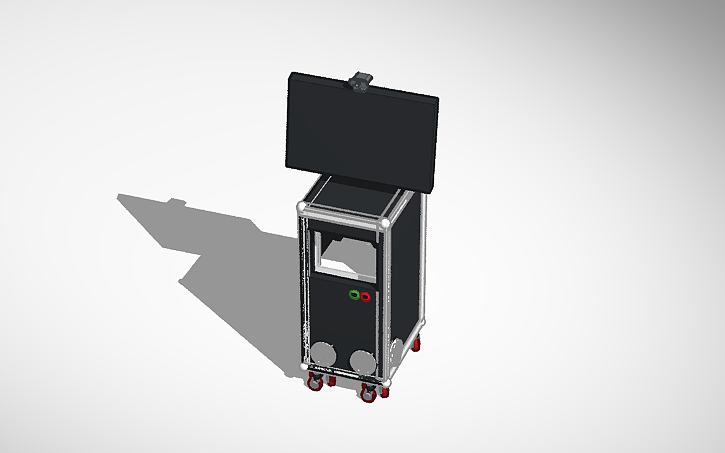 3D design Copy of Rack - Tinkercad