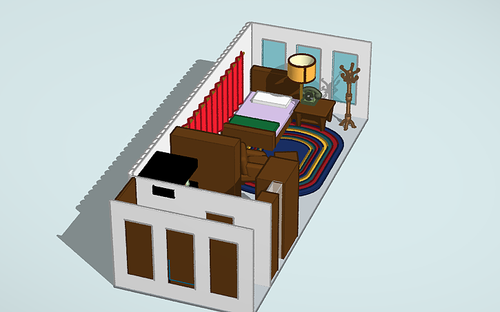 3D design Copy of Interior Design Challenge - Tinkercad