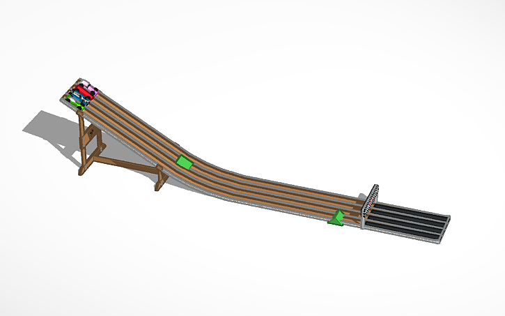 3D design CAR race - Tinkercad