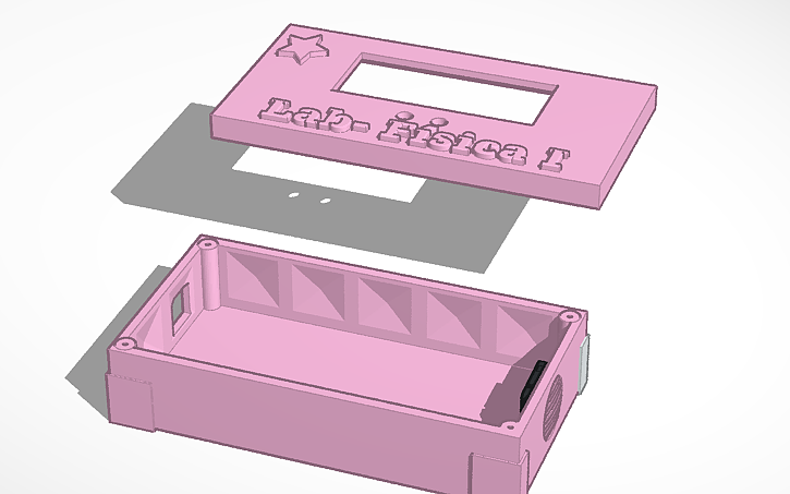 3D design Copy of Arduino Mega Casing with LCD - Tinkercad