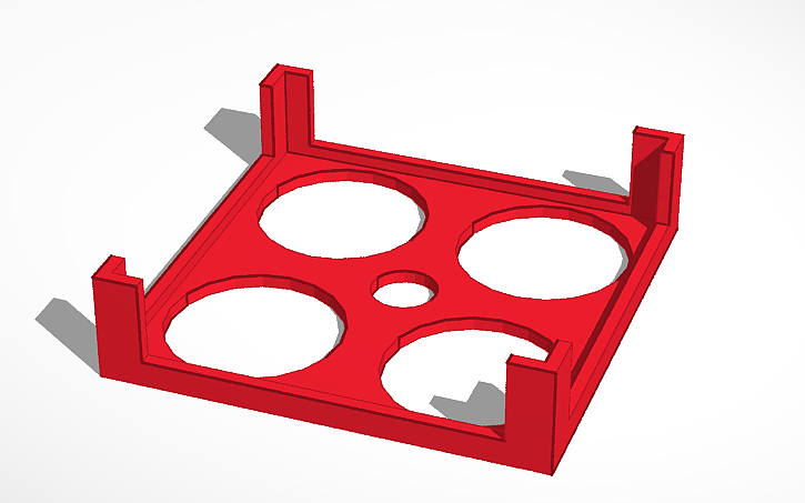 3D design Egg Holder - Tinkercad