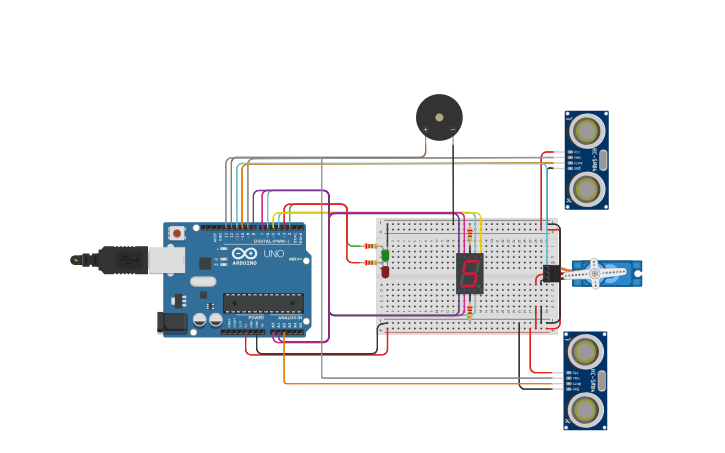 Circuit design Incredible Turing - Tinkercad