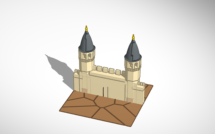 3D design topkapı sarayı - Tinkercad