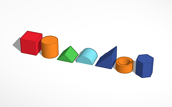 3D design Basic Shapes out of round roofs WIP - Tinkercad
