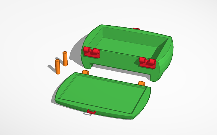 3D design Lock Box - Tinkercad