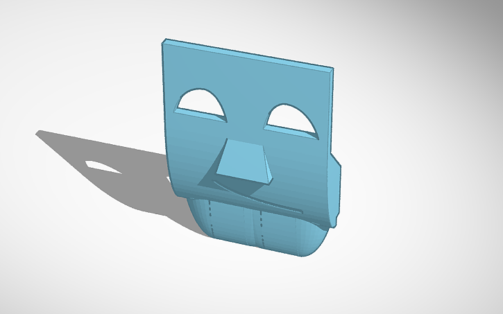 3D design Happy Face - Tinkercad