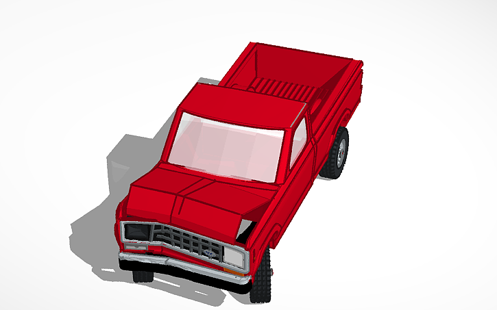 3D design I Wrecked My 1987 Ford Ranger - Tinkercad